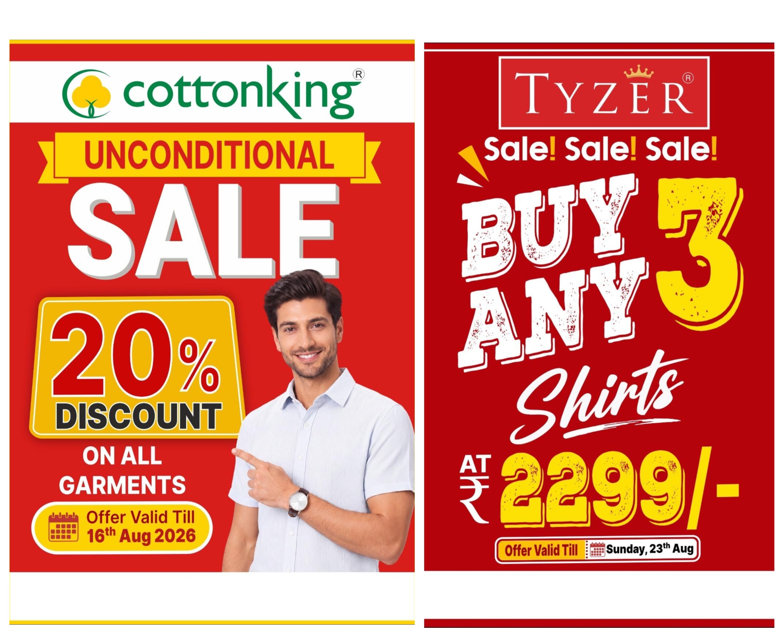 You are currently viewing COTTONKING & TYZER 👑  🔥 MEGA SALE FESTIVAL 🔥