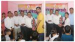 राष्ट्रीय बुदधिबळपटू बाळकृष्ण पेडणेकर आणि राष्ट्रीय कॅरमपटू साक्षी रामदूरकर यांचा तहसीलदार श्री.श्रीधर पाटील यांच्या हस्ते सत्कार