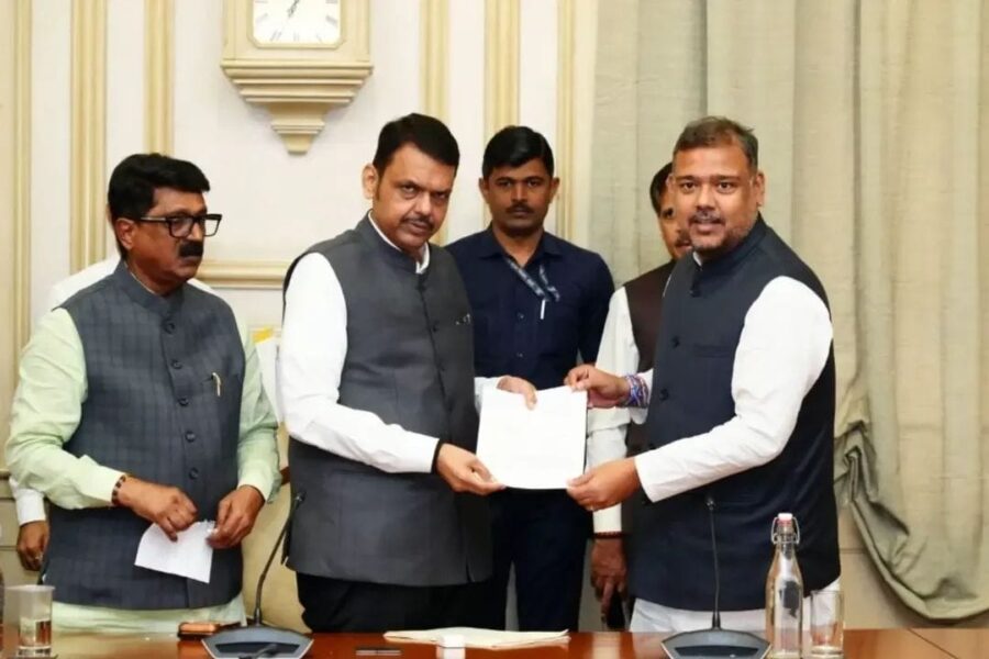 मुख्यमंत्री ना. श्री. देवेंद्र फडणवीस यांच्यासोबत खासदार विशाल पाटील यांची बैठक