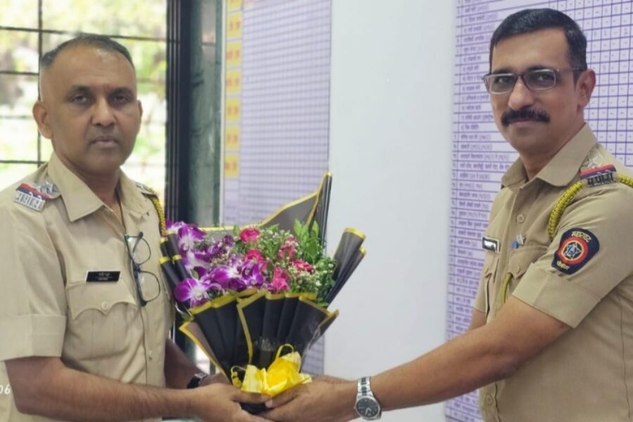 सावंतवाडी पोलीस ठाण्याचा पोलीस निरीक्षक राजेंद्र मगदूम यांनी स्वीकारला पदभार