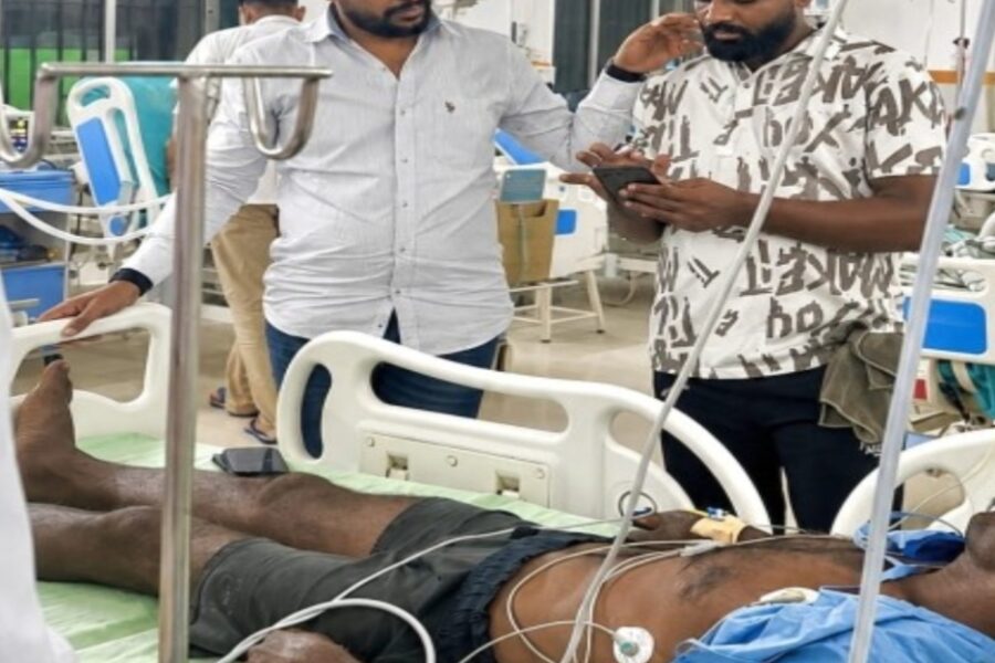 पशुपालक बाबू खरात यांची सभापती सिद्धेश रावराणेनीं घेतली भेट