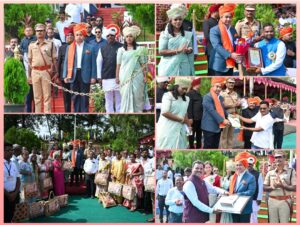 Read more about the article स्वातंत्र्यदिनाच्या समारंभात विविध क्षेत्रातील मान्यवरांचा गौरव
