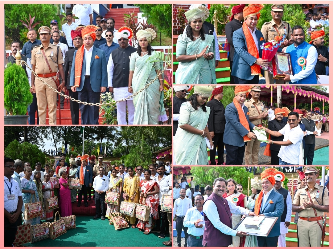 You are currently viewing स्वातंत्र्यदिनाच्या समारंभात विविध क्षेत्रातील मान्यवरांचा गौरव