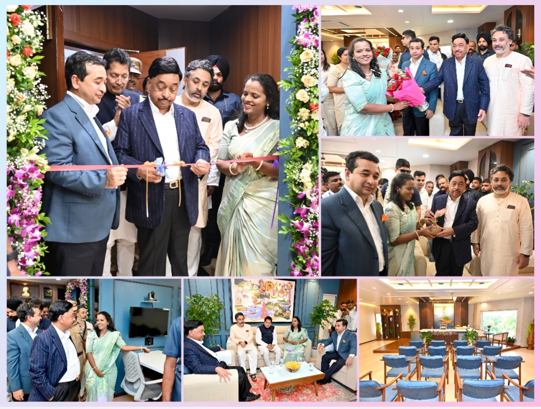 You are currently viewing खास. नारायण राणे यांच्या हस्ते नूतनीकरण केलेल्या जिल्हाधिकारी दालनाचे लोकार्पण