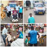 सामाजिक बांधिलकी प्रतिष्ठानच्या कार्यकर्त्यांनी बेवारस तरुणाला दिले जीवदान.