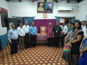 Read more about the article राजमाता श्रीमंत सत्वशीलादेवी भोंसले यांची 91 वी जयंती महाविद्यालयामध्ये साजरी करण्यात आली.