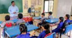 घारपी शाळेत शिक्षक दिनाच्या पूर्वसंध्येला जिल्हा परिषद अध्यक्ष बनले ‘गुरूजी