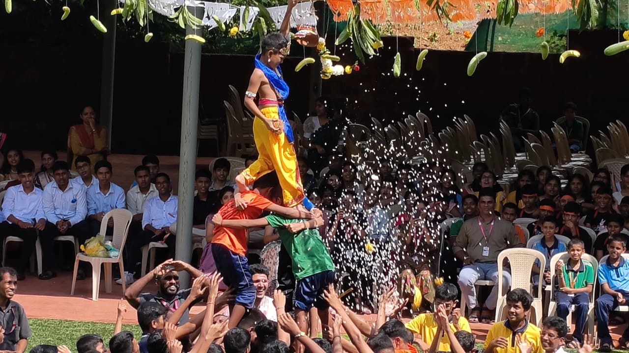 You are currently viewing यशवंतराव भोसले सैनिक स्कूलमध्ये गोकुळाष्टमी उत्साहात