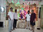 विलास परब वकील यांच्यासह परब कुटुंबीयांनी ओसरगावच्या महागणपतीचे घेतले दर्शन