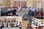 आरोसमध्ये गरजू विद्यार्थ्यांना सायकल वाटप