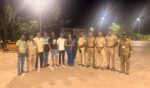 कुडाळच्या गणेश घाटावर विसर्जन व्यवस्थेची नगराध्यक्षा प्राजक्ता बांदेकर-शिरवलकर यांची प्रत्यक्ष पाहणी