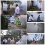 शिरोडा उपजिल्हा रुग्णालयात धूर फवारणी; आरोग्य निरीक्षक बी.एस. कांबळी यांची दमदार कामगिरी