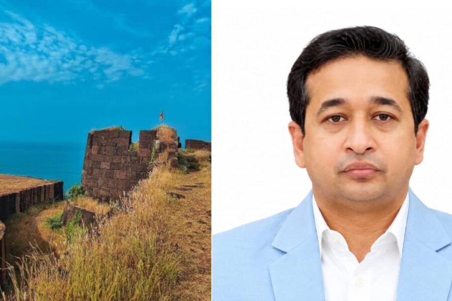 पालकमंत्री नितेश राणे यांच्या संकल्पनेतून देवगड किल्ल्याच्या खंदकात साकारणार आकर्षक गार्डन
