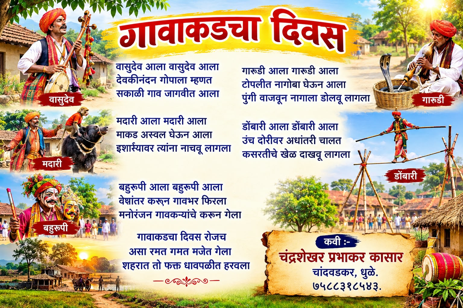 You are currently viewing गावाकडचा दिवस