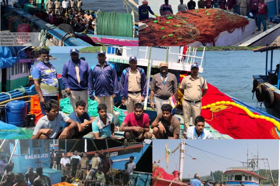 अवैध समुद्री मासेमारीला दणका! सिंधुदुर्गात २४८ नौकांवर २.२५ कोटींचा दंड