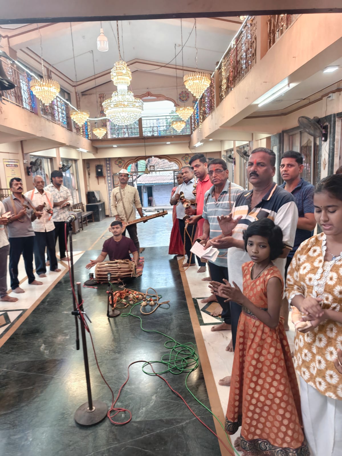 You are currently viewing फोंडाघाटच्या श्री राधाकृष्ण मंदिरात काकड आरतीला प्रारंभ