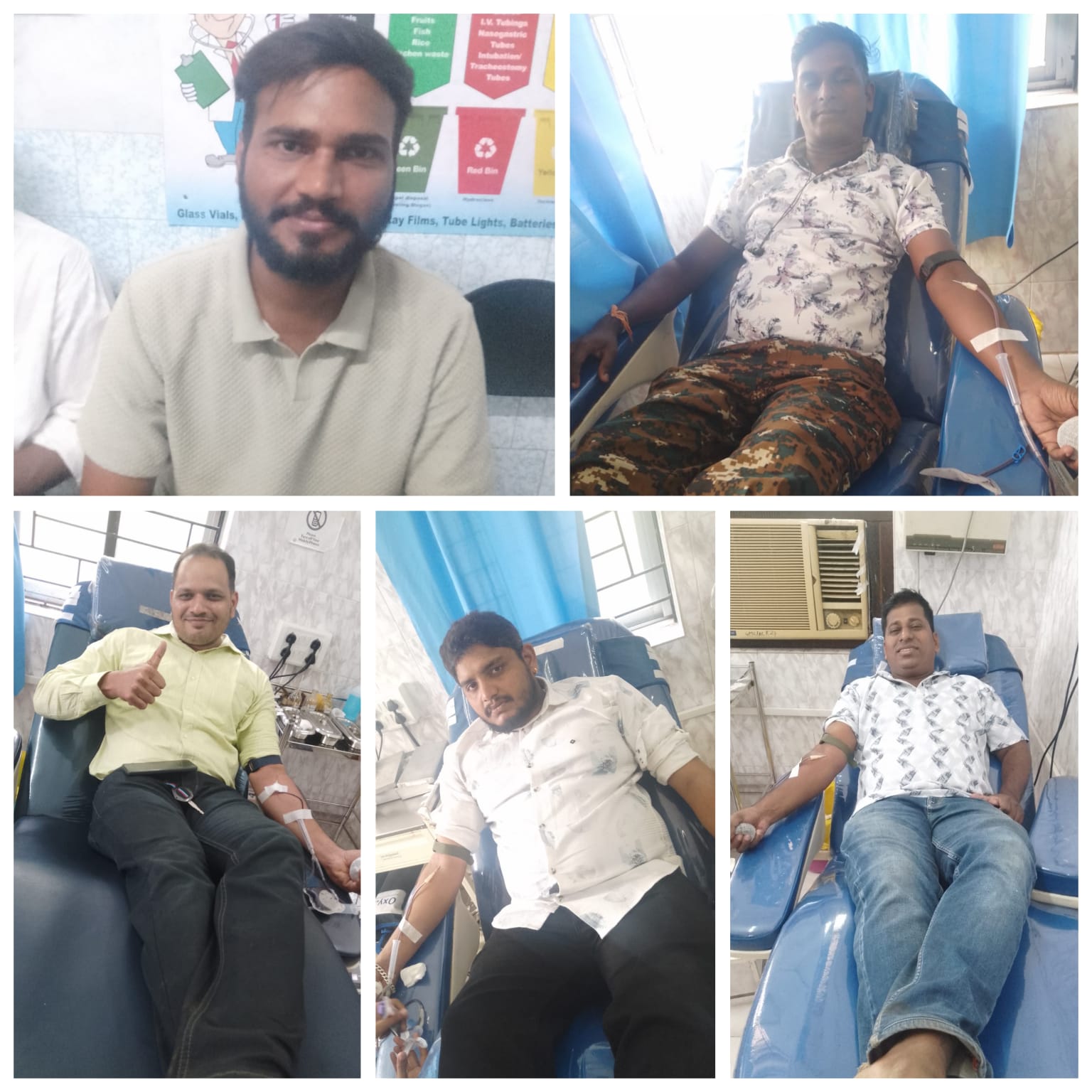 You are currently viewing ऑन कॉल रक्तदाते संस्थेच्या पाच रक्तदात्यांनी दिली रुग्णाला नवसंजीवनी!