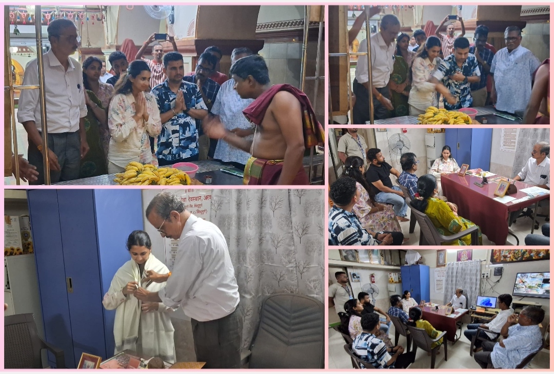 You are currently viewing आरवलीच्या श्री देव वेतोबा देवस्थानला मुख्यकार्यकारी अधिकारी डॉ. अपुर्वा बासुर यांची भेट