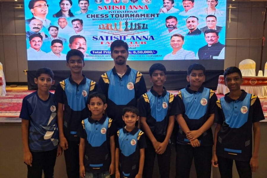 बेळगाव, कर्नाटक येथील आंतरराष्ट्रीय रॅपिड रेटिंग बुदधिबळ स्पर्धेत मुक्ताई ॲकेडमीच्या विदयार्थ्यांची दैदीप्यमान कामगिरी