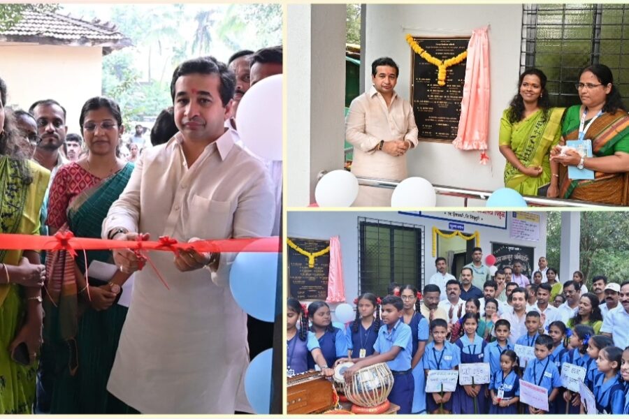 पिकुळे येथे नूतन तलाठी कार्यालयाचे पालकमंत्री नितेश राणे यांच्या हस्ते लोकार्पण