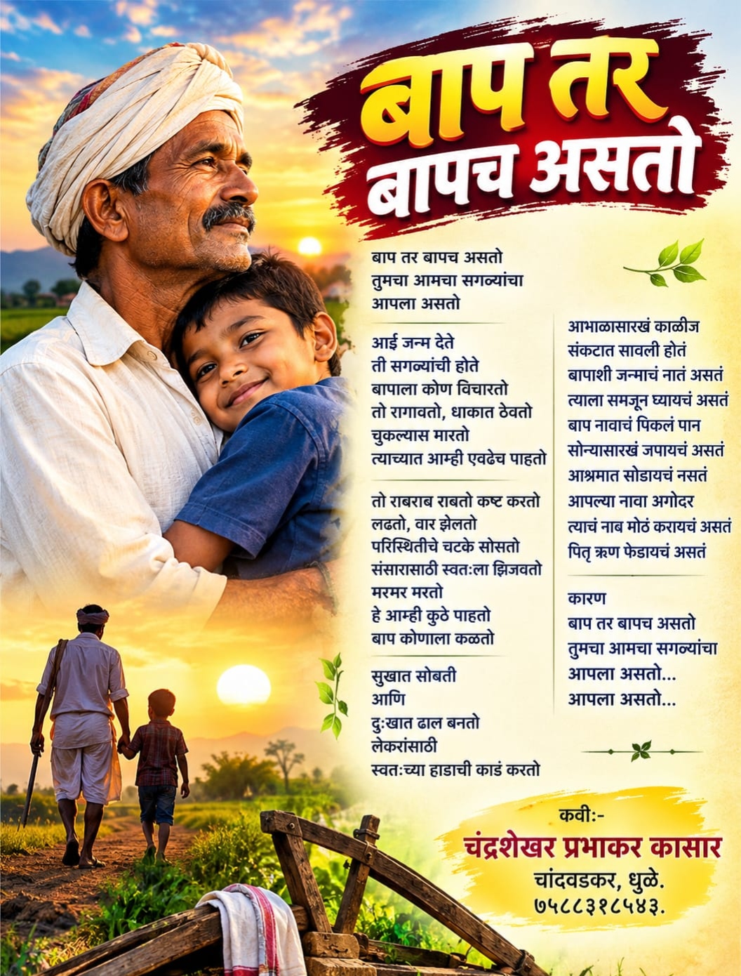 You are currently viewing बाप तर बापच असतो