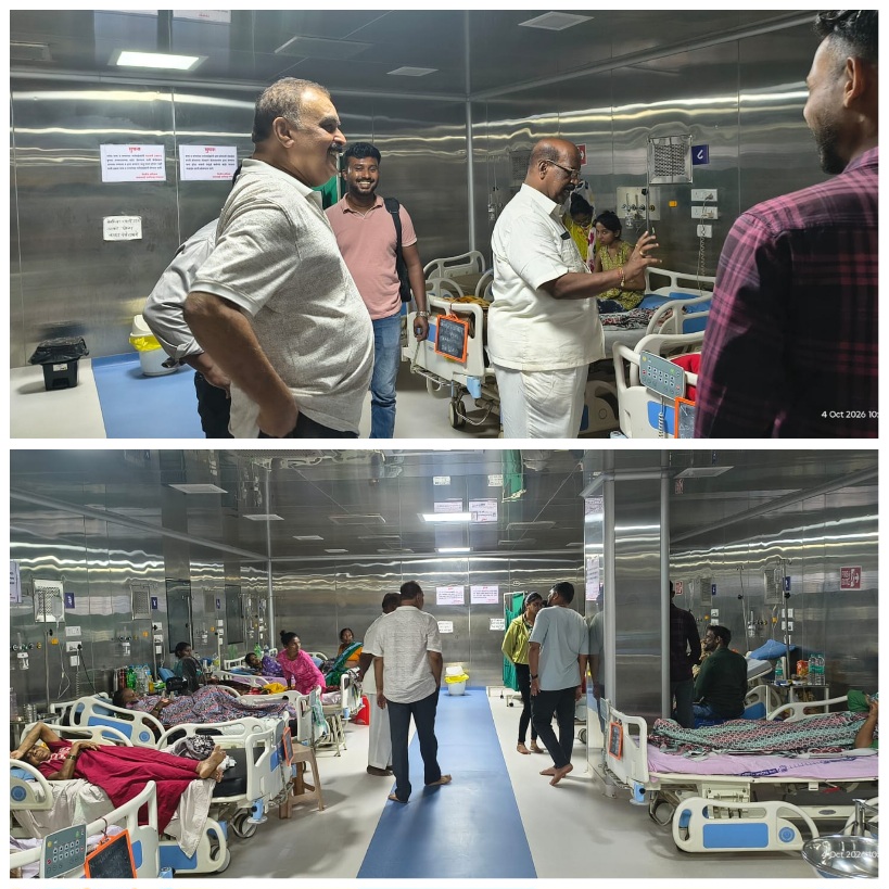 You are currently viewing सावंतवाडी उपजिल्हा रुग्णालयातील ICU च्या समस्येवर तातडीने कार्यवाही करण्याची मागणी