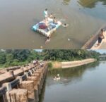 कुडाळमध्ये दुचाकी थेट भंगसाळ नदीपात्रात; मायलेक जखमी